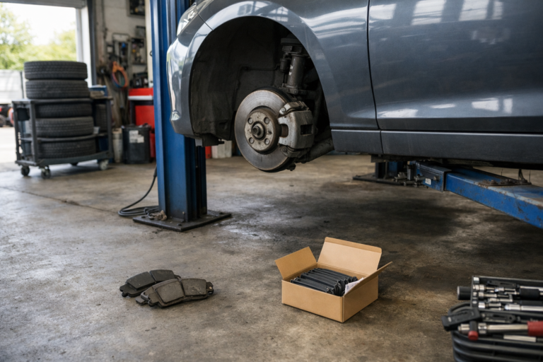 Wymiana klocków hamulcowych – ile to trwa i jak długo trzeba czekać?